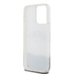 DKNY DKHCP15XLBNAET iPhone 15 Pro Max 6.7" white hardcase Liquid Glitter Big Logo - imagine 7