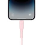 ENERGEA Flow USB-C to Lightning C94 MFI Cable 1.5m Pink 60W 3A PD Fast Charge - imagine 4