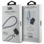 Karl Lagerfeld KLUCNMSCKIG Universal CBDY Cord strap grey - imagine 3