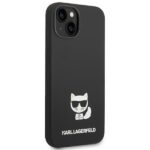 Karl Lagerfeld KLHCP14MSLCTBK iPhone 14 Plus / 15 Plus 6,7" hardcase black Silicone Choupette - imagine 4