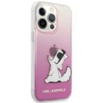 Karl Lagerfeld KLHCP14LCFNRCPI iPhone 14 Pro 6,1" hardcase pink Choupette Fun - imagine 4