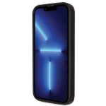 Guess GUHCP14XP4TDSCPK iPhone 14 Pro Max 6.7" black hardcase Crossbody 4G Metal Logo - imagine 5