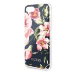 Guess GUHCI8PCUTRFL03 iPhone 7/8/SE 2020/ SE 2022 navy N°3 Flower Collection Shiny - imagine 3