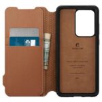 Spigen Ciel Wallet Sam G988 S20 Ultra brown ACS00733 - imagine 2