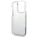 Guess GUHCP14XLFLSB iPhone 14 Pro Max 6,7" blue hardcase Flower Liquid Glitter - imagine 7