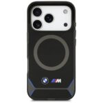 BMW M IML Metal Buttons & Logo MagSafe Case for iPhone 17 Pro Black / Blue - imagine 3
