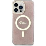 Guess GUHMP14XH4STP iPhone 14 Pro Max 6.7" pink hardcase 4G MagSafe - imagine 3