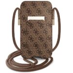 Guess Torebka GUPHL4GMGBR 6,7" brown hardcase 4G Big Metal Logo - imagine 2