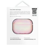 Case UNIQ Iridescia for AirPods Pro 2 Hang Case pink prism - imagine 5