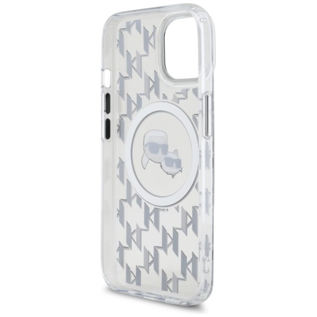 Karl Lagerfeld KLHMP15SHMCKMHT iPhone 15 6.1" transparent IML Monogram Karl&Choupette H - imagine 7