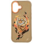Nimmy Tiger MagSafe case for iPhone 17 light brown