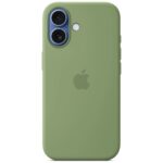 Case Apple Silicone Case MagSafe for iPhone 17 green - imagine 3