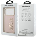 Karl Lagerfeld Karl Script Logo Case for iPhone 17 Pro Pink - imagine 8