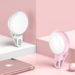 USAMS Lampka LED do Selfie biały/whiteZB55D02 (US-ZB055) - imagine 2