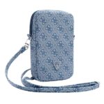 Guess Bag GUWBZP4GFTSB blue Zip 4G Triangle - imagine 3