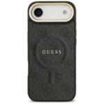 Case Guess 4G PU Classic Logo MagSafe for iPhone Air black - imagine 3
