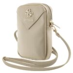 Guess Handbag GUWBZPGSTEGD light gold Zip Triangle 4G