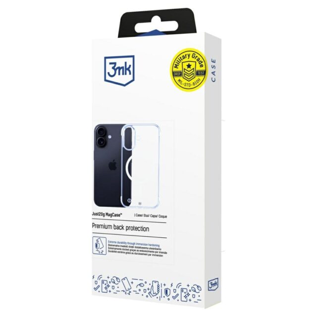 3MK Just20g MagCase for iPhone 16 Plus - imagine 8