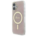 Guess GUHMP16SH4STP iPhone 16 6.1" pink hardcase IML 4G MagSafe - imagine 2