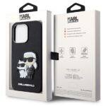 Karl Lagerfeld KLHCP14XSANKCPK iPhone 14 Pro Max 6.7" hardcase black Saffiano Karl & Choupette - imagine 8