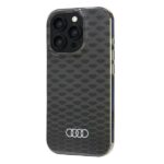Audi IML Stitching Pattern MagSafe iPhone 16 Pro 6.3" black hardcase AU-IMLMIP16P-Q5/D3-BK - imagine 3