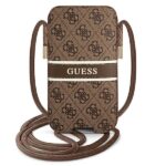 Guess Torebka GUPHM4GDBR 6,1" brown hardcase 4G Stripe