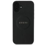 Guess GUHMP16MPSAHMCK iPhone 16 Plus 6.7" black hardcase Saffiano Classic Logo MagSafe - imagine 3