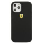 Ferrari FESSIHCP12LBK iPhone 12 Pro Max 6,7" black hardcase On Track Silicone - imagine 3