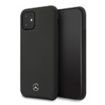 Mercedes MEHCN61SILBK iPhone 11 6,1"/ Xr hardcase black Silicone Line