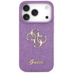 Case Guess Fixed Glitter Big 4G for iPhone 17 Pro lilac - imagine 3