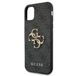 Guess GUHCN584GMGGR iPhone 11 Pro grey hardcase 4G Big Metal Logo - imagine 6