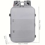 Extralink Backpack, Strong Universal Cabin Carry-On Luggage for Laptops - imagine 6