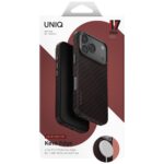 Case UNIQ Keva EDGE for iPhone 17 Pro  Magclick Charging orange - imagine 6