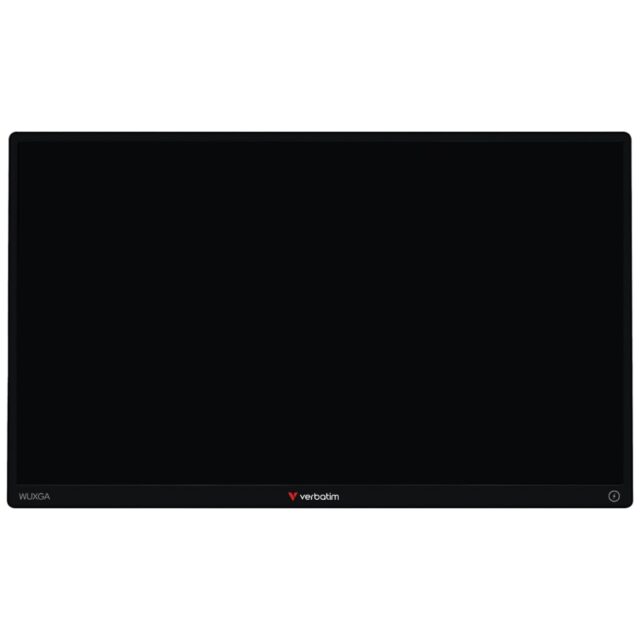 Portable Touch Monitor Verbatim ALU 13.3" WUXGA with 5000mAh Power Bank black 32087 - imagine 2