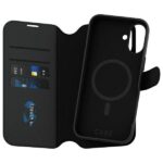 CARE by PanzerGlass Feature Tango 2in1   Wallet iPhone 16 Plus 6.7" MagSafe  black 1331 - imagine 2