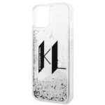 Karl Lagerfeld KLHCP14MLBKLCS iPhone 14Plus / 15 Plus 6,7" silver hardcase Liquid Glitter Bi - imagine 6