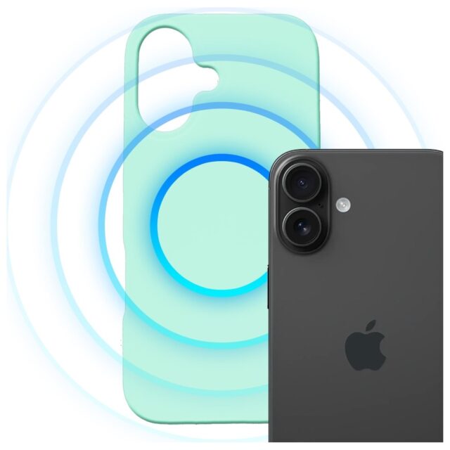 3MK Hardy MagSilicone Case for Apple iPhone 16 Sea Blue - imagine 3