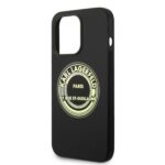 Karl Lagerfeld KLHCP14LSRSGRCK iPhone 14 Pro 6,1" hardcase black Silicone RSG - imagine 6