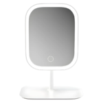Extralink | Makeup mirror | white illuminated with magnification