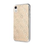 Guess GUHCI61PCU4GLGO iPhone Xr gold hard case 4G Glitter - imagine 2