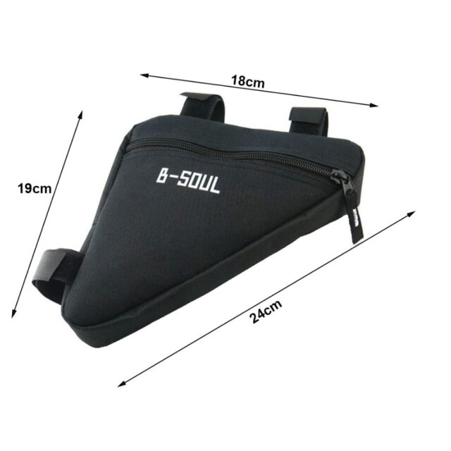 Extralink Bike Frame Bag, Under Frame Pouch Bicycle Bag - imagine 9