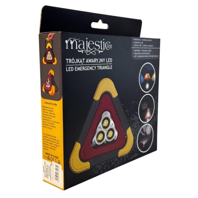 MajesticLine LED emergency triangle for car - imagine 7