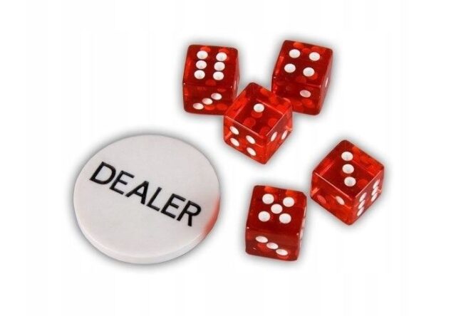 EXTRALINK ZESTAW DO POKERA PREMIUM 300 ŻETONÓW 2 TALIE KOŚCI WALIZKA - imagine 7