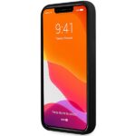 Case BMW BMHCP13LSLBLBK iPhone 13 Pro / 13 6.1" black hardcase Silicone Signature Logo - imagine 5