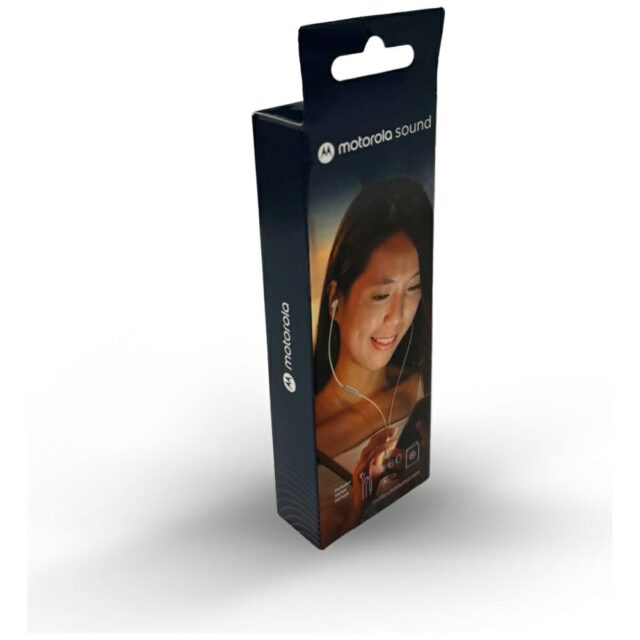 In-ear headphones Motorola Earbuds 3C-S USB-C white - imagine 10