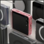 Case Araree Duple 360 M MagSafe Qi2 for Samsung Galaxy Z Flip7 transparent - imagine 4