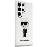 Karl Lagerfeld KLHCS23LHNIKTCT S23 Ultra S918 transparent hardcase Ikonik Karl Lagerfeld - imagine 4