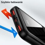 USAMS Powerbank PB58 10000mAh 22.5W QC3.0 + PD Fast Charge black 10KCD16101 (US-CD161) - imagine 5