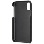 Karl Lagerfeld KLHCPXSKSF iPhone X/ Xs hardcase black Sneaky Karl - Saffiano - imagine 4