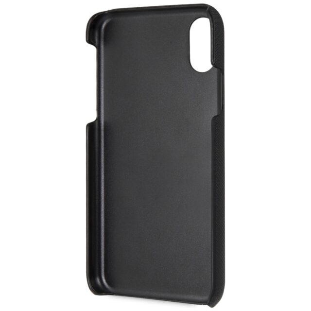 Karl Lagerfeld KLHCPXSKSF iPhone X/ Xs hardcase black Sneaky Karl - Saffiano - imagine 4